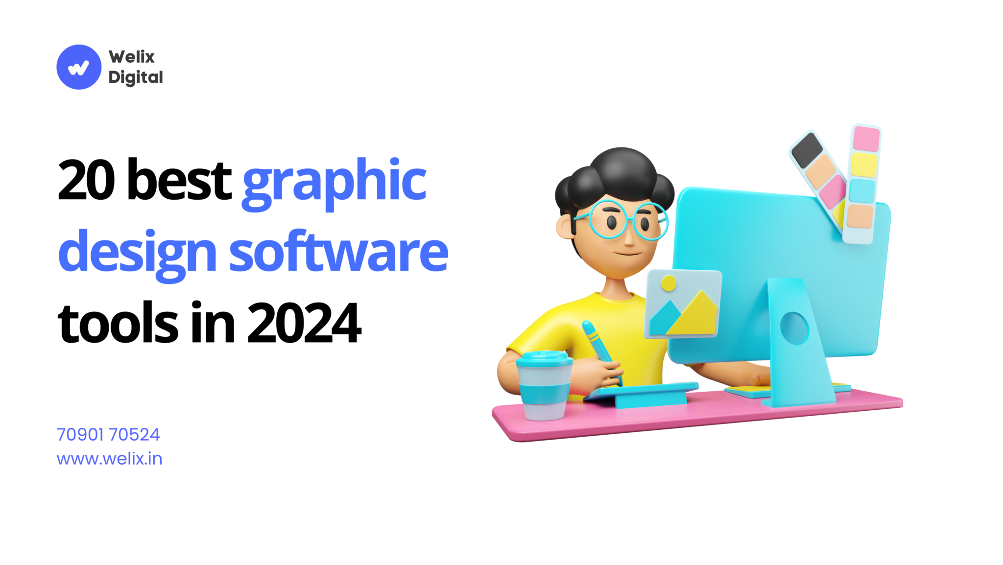 20 best graphic design software tools in 2024 – Welix Digital – Welix
